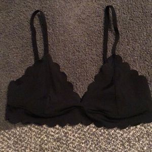 Urban outfitters scalloped bralette